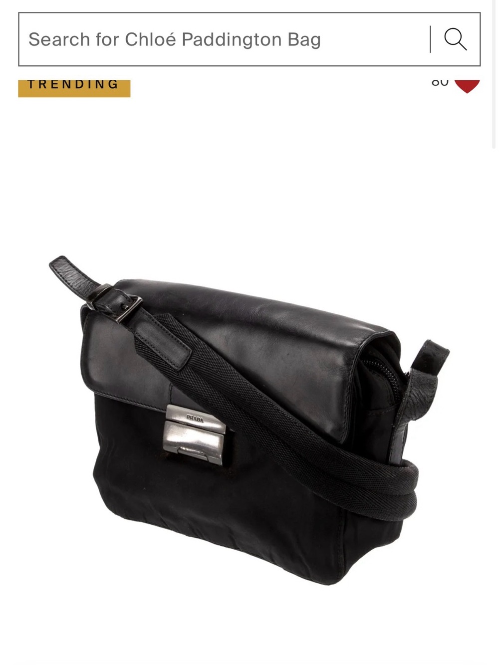 PRADA Tessuto Nylon Belt Bag